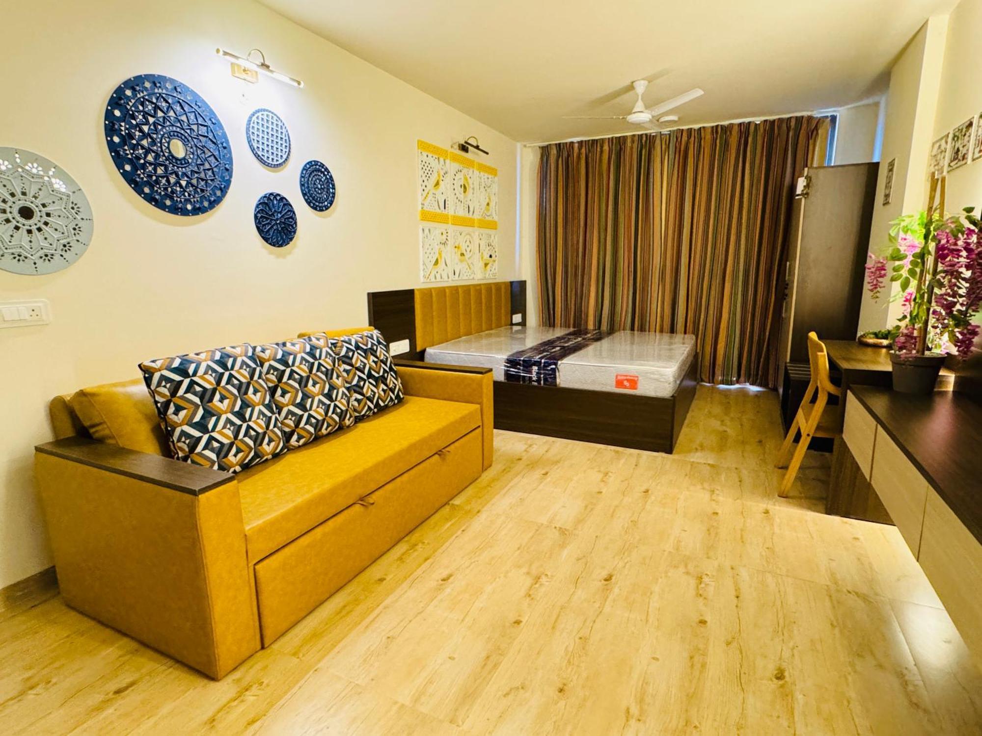 Sheesh Mahal - Family Studio Apt W Pool Jaipur Eksteriør bilde